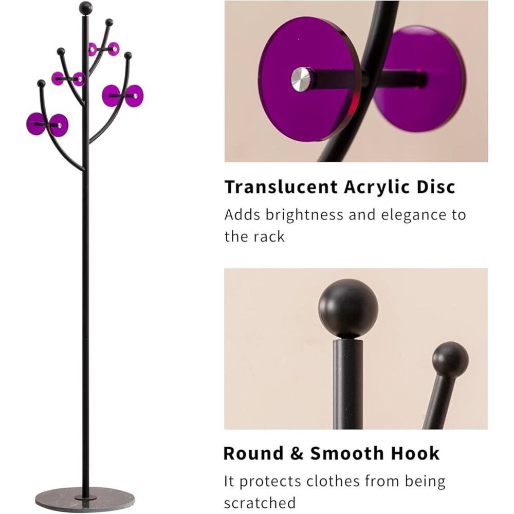 Heavy Duty Flower Shape Coat Rack New - Picture 5 of 10